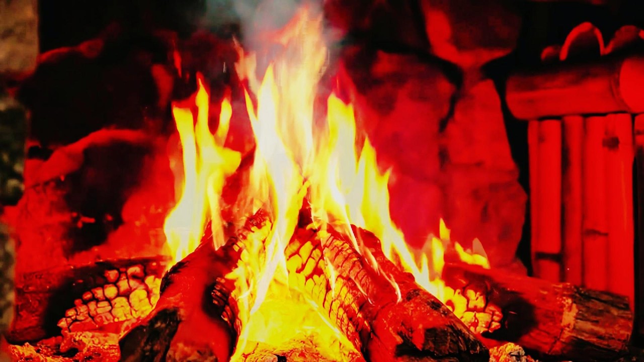 🔥 Fireplace UHD! Real Fireplace Crackling Sounds (No Talking, No Music)