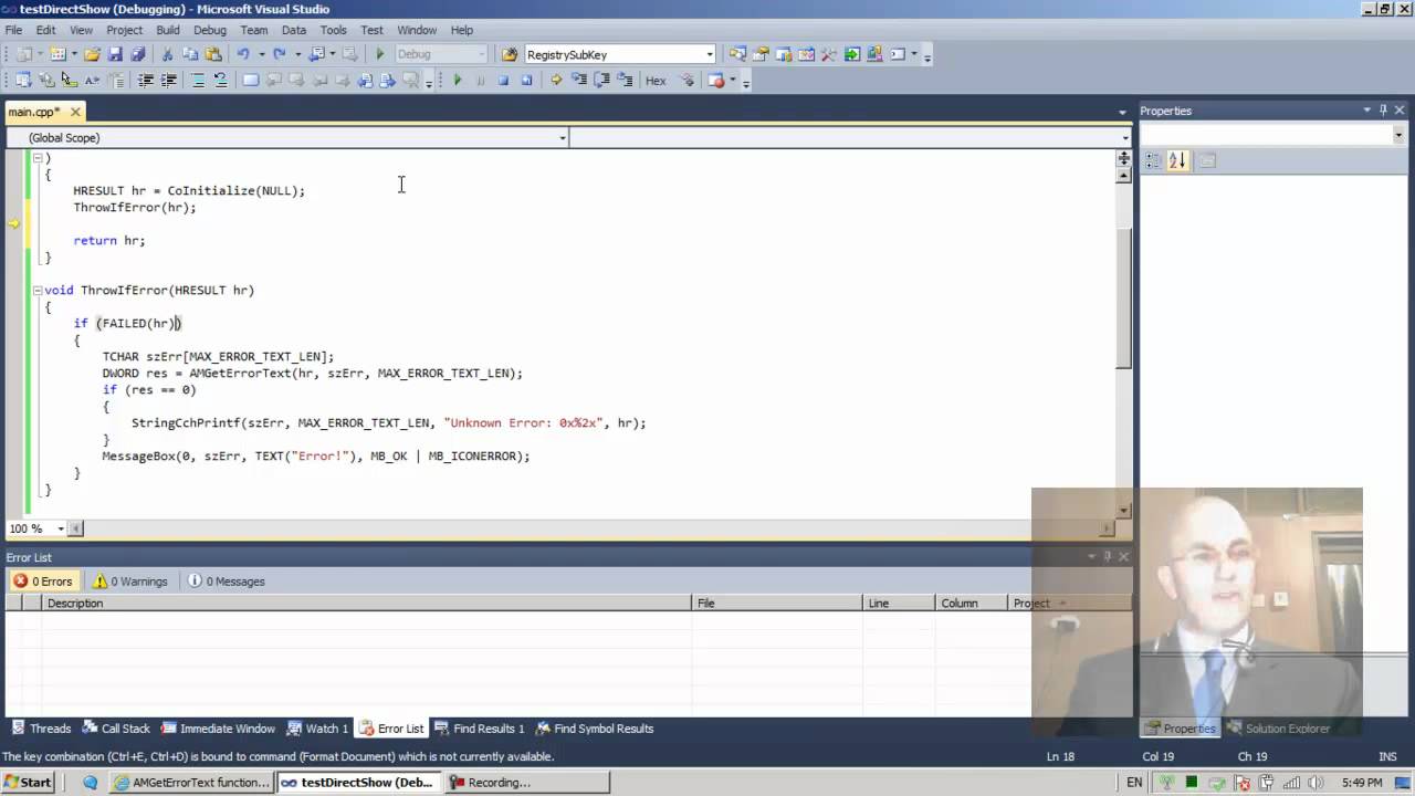 DirectShow Programming 02