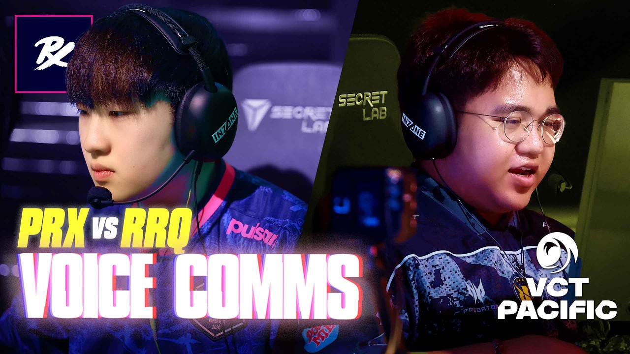 VCT Pacific Kickoff: PRX vs RRQ | Voice Comms