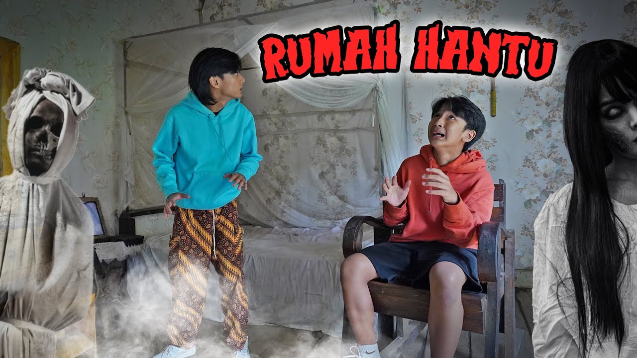 Ziyan dan Dudung Masuk ke Rumah Hantu