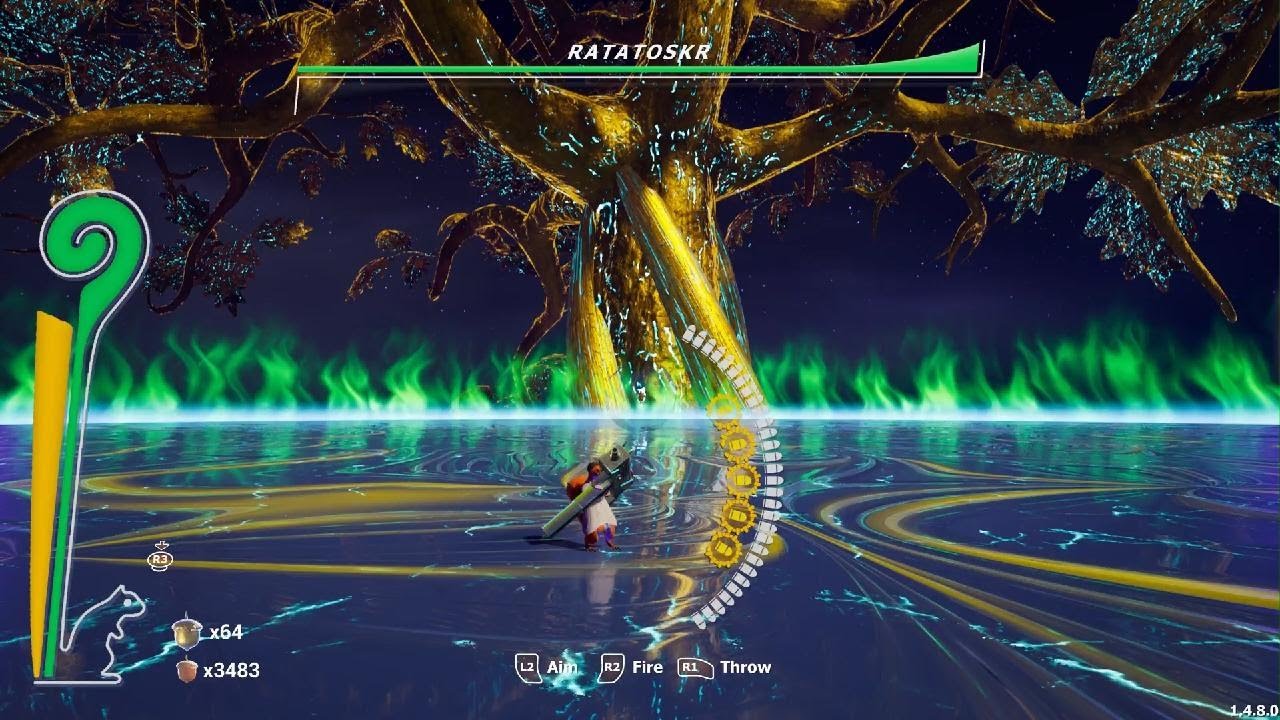 (SPOILER BOSS FIGHT) Versus RATATOSKR - Squirrel with a Gun