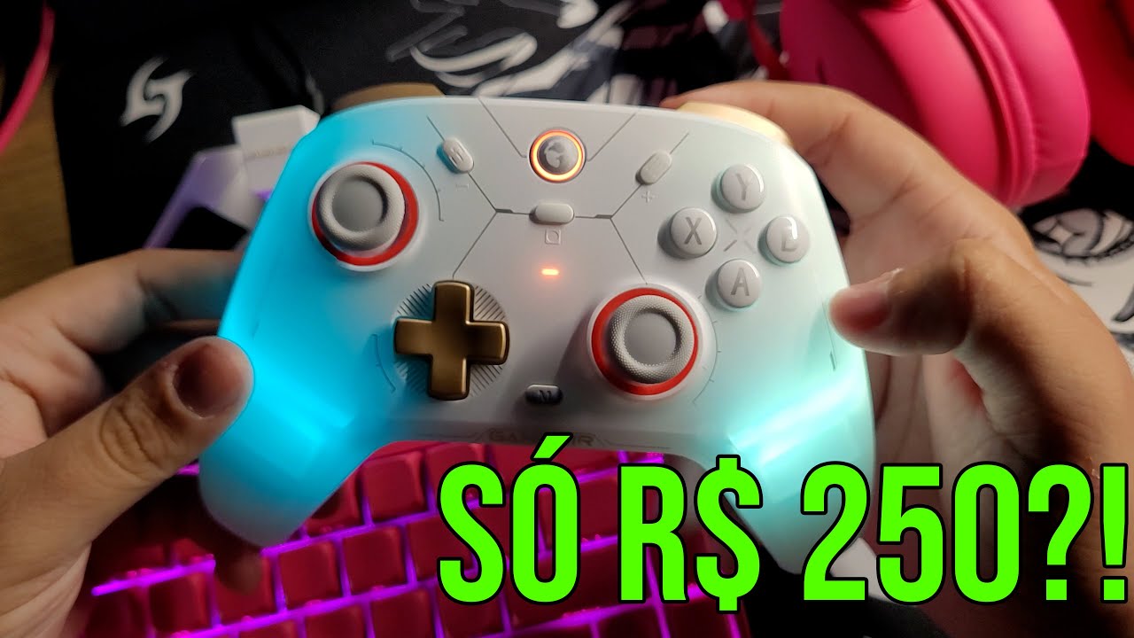 O MELHOR GAMEPAD POR MENOS DE R$ 250! - GAMESIR CYCLONE 2!