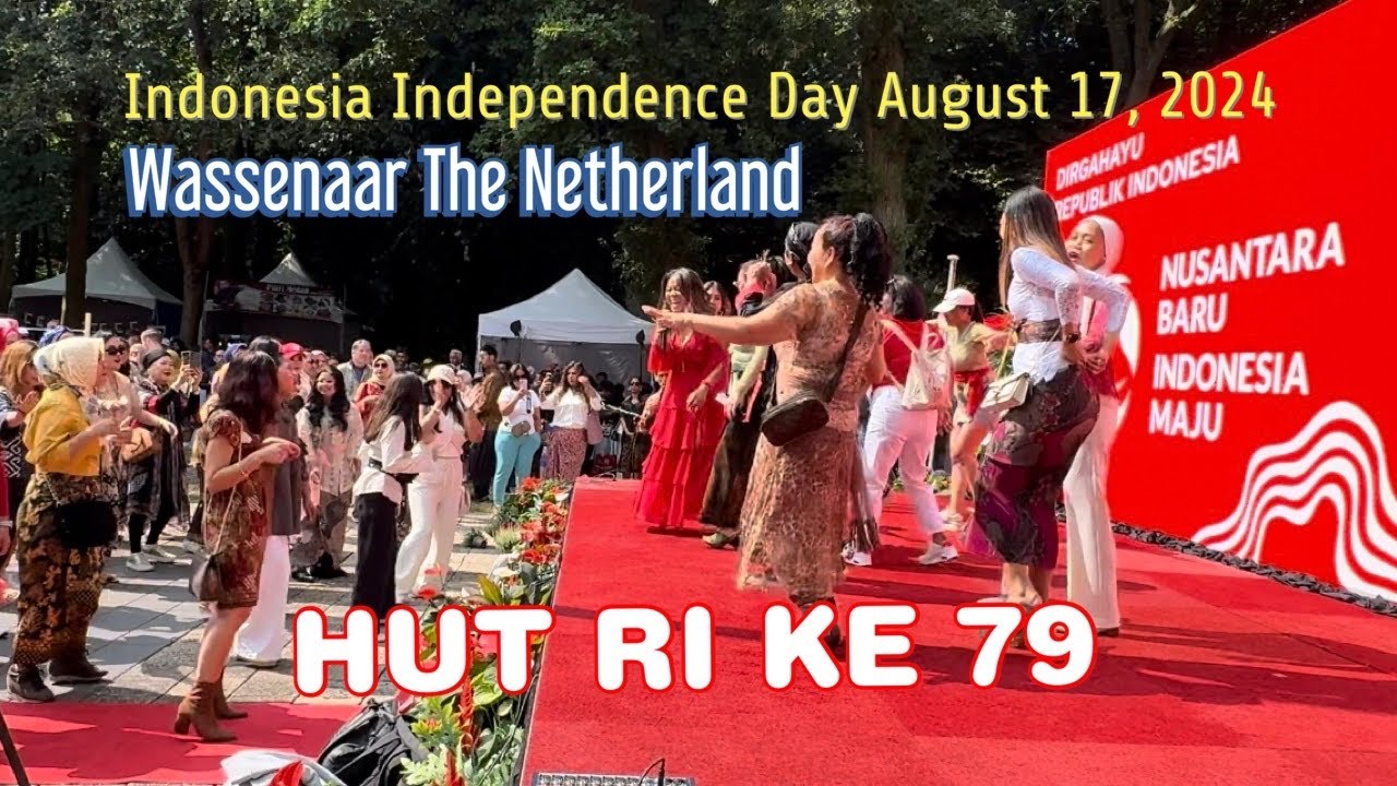 Indonesia Independence Day ( 79 ) 17-08-2024 in Wassenaar - The Netherlands