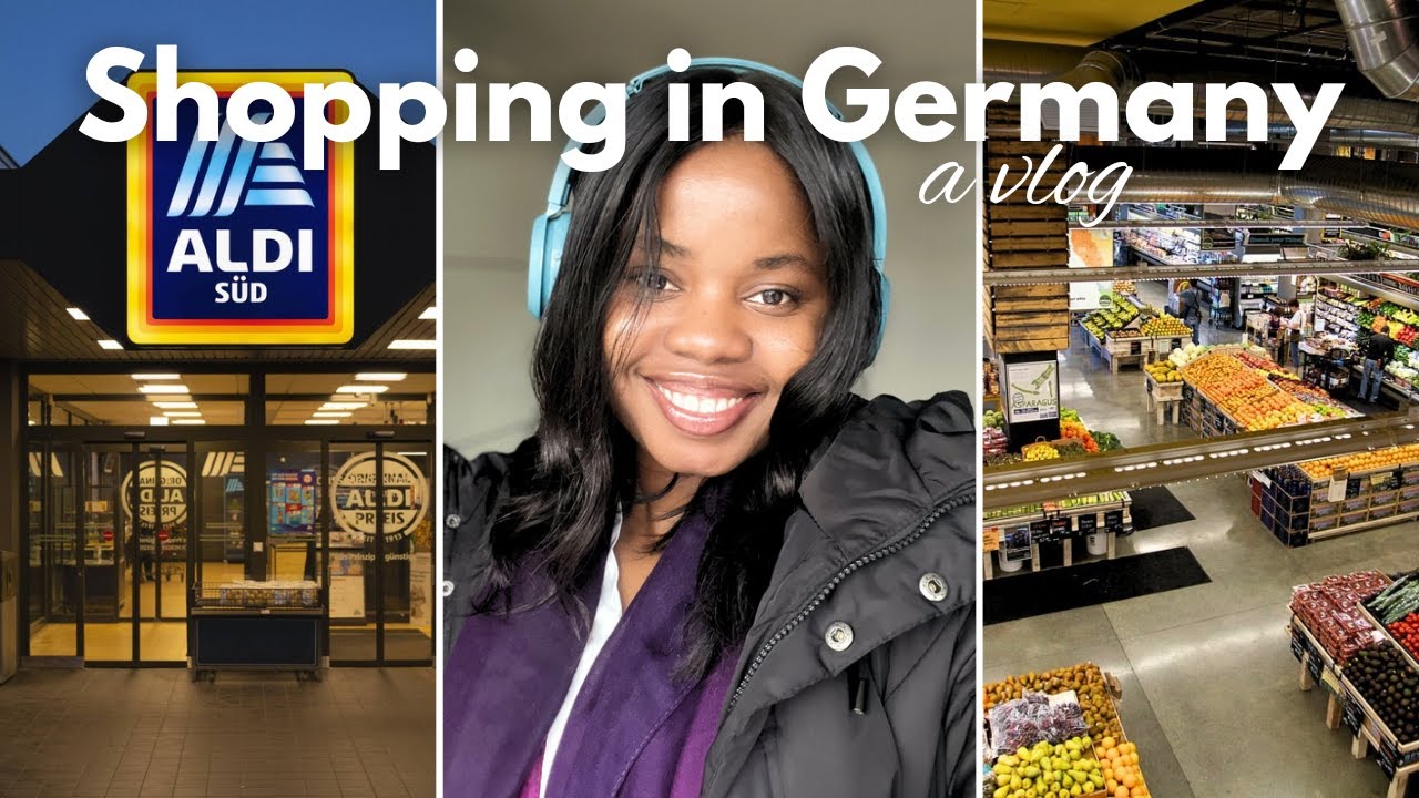 🇩🇪 50€ Grocery Shopping at Aldi Süd| food budget in Germany as a single student | German Tips
