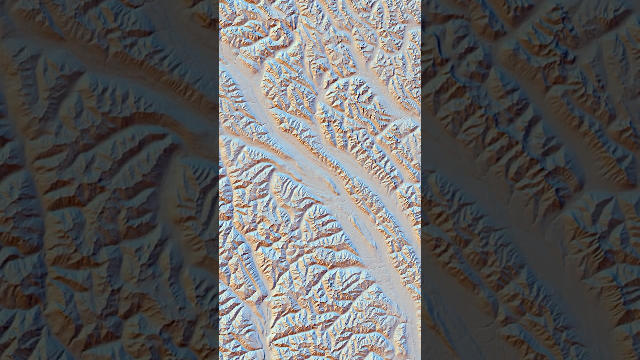 Multidirectional Hillshade Shenanigans #ArcGIS #Map #tutorial