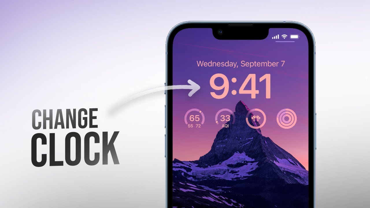 Как изменить виджет часов на экране блокировки iPhone (полное руководство)