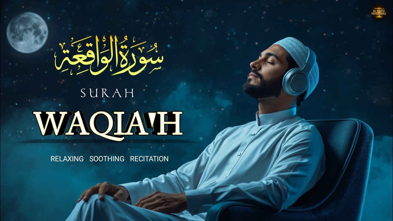 Most Beautiful Surah Al-Waqiah | Relaxing Recitation & Protection for Deep Sleep | Al Hafiz Musaddiq