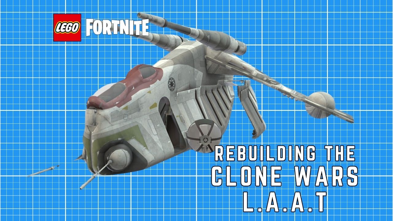 Clone Wars LAAT Rebuild #buildlegofortnite #epicpartner #febfeatures