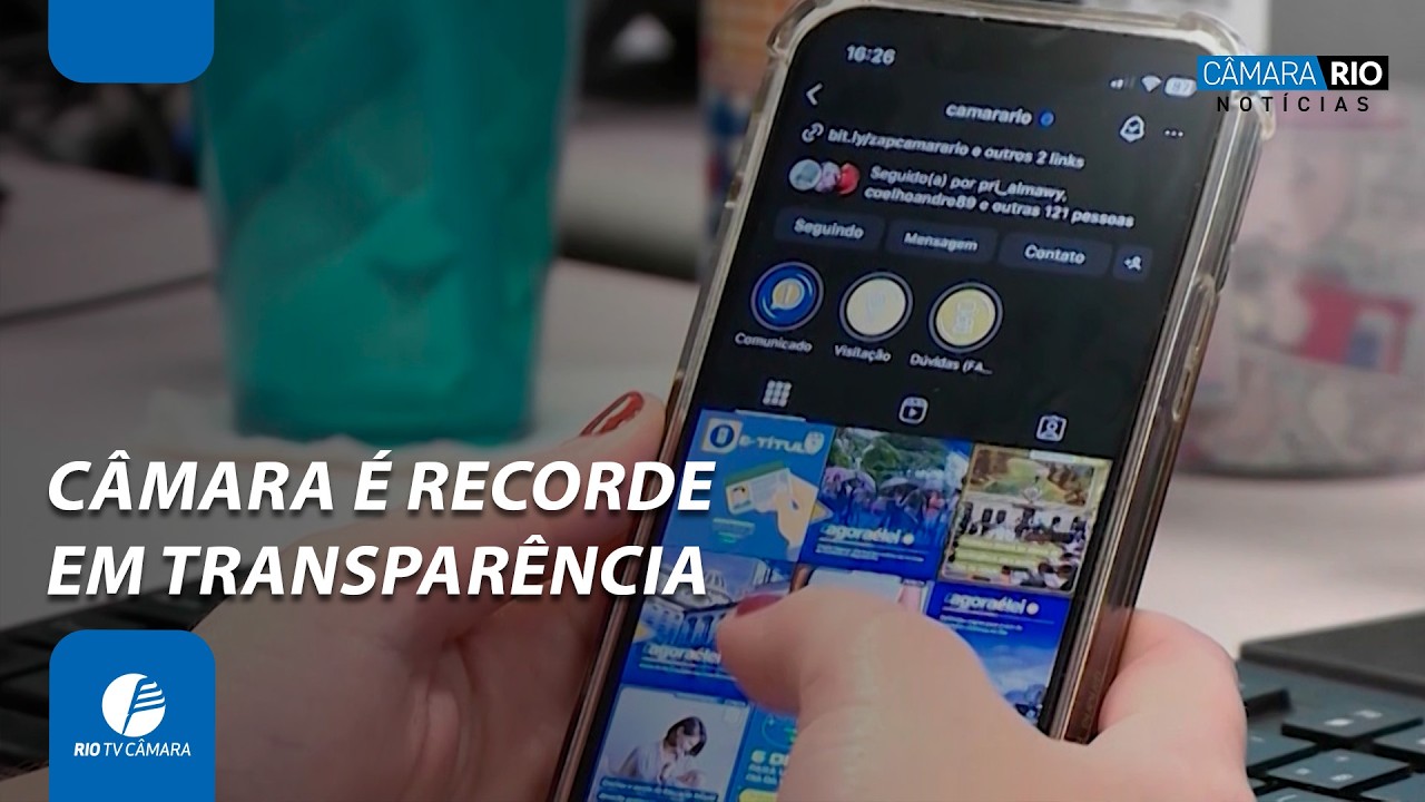 Câmara do Rio inicia ano legislativo com selo diamante de transparência
