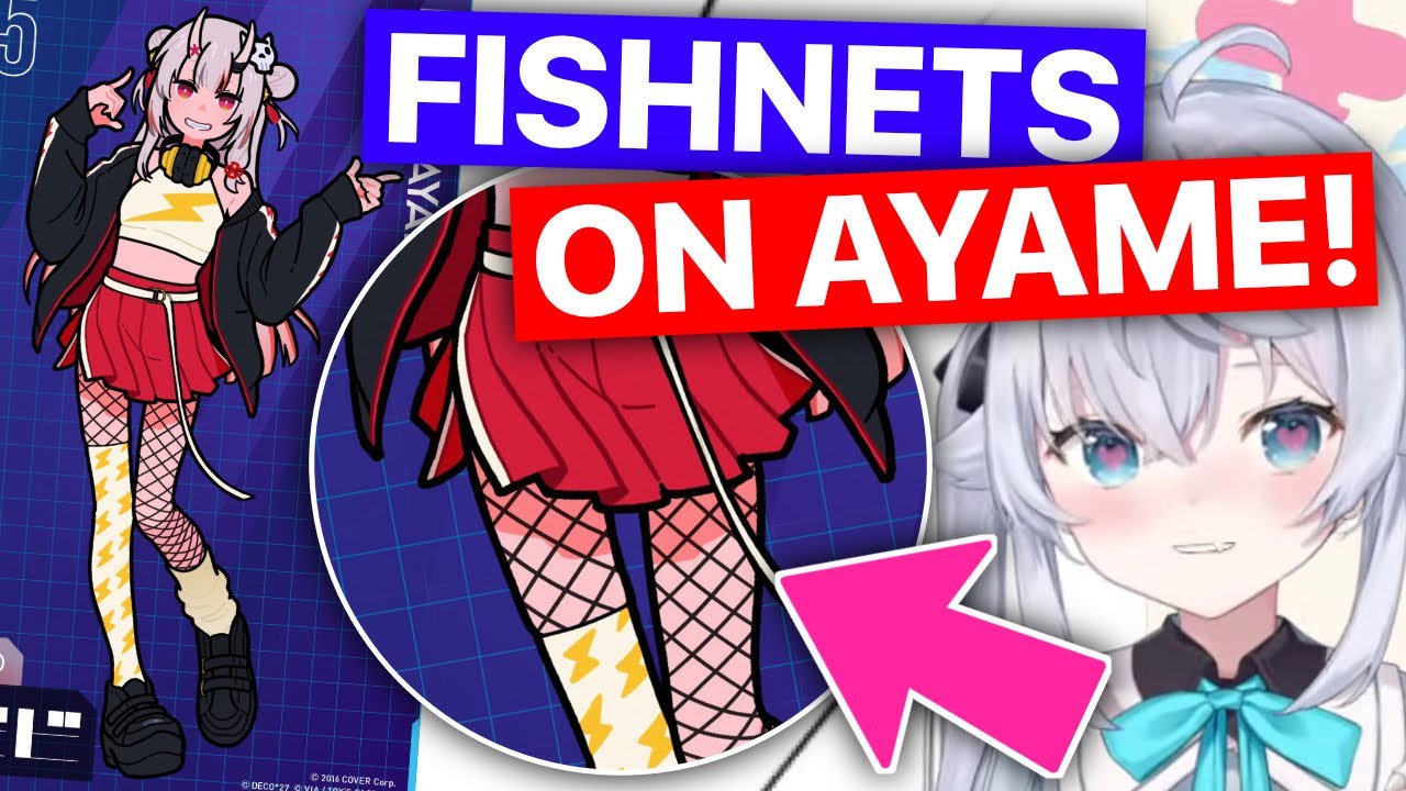 Nana Happy To See Fishnets On Ayame (Kagura Nana) [Eng Subs]