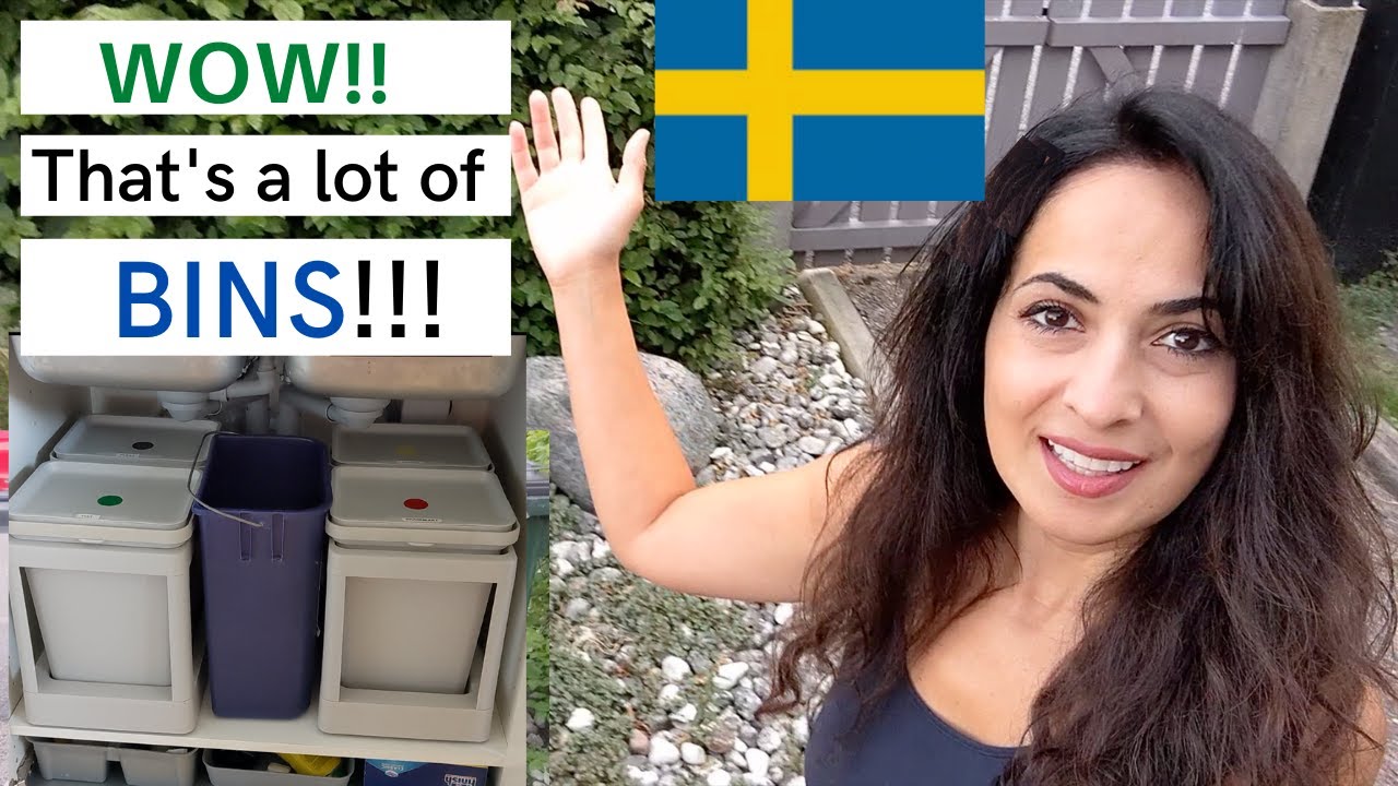How Do Swedes Organize Their Trash Bins at Home. Can We do the Same?