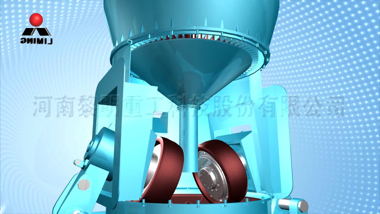Stone Grinding Mill: LM Vertical Mill animation