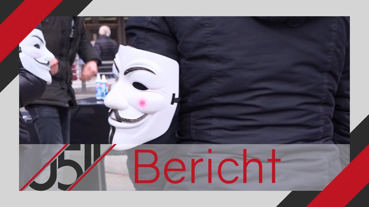 Tieren einen Stimme geben - Anonymous for the Voiceless am Kröpcke