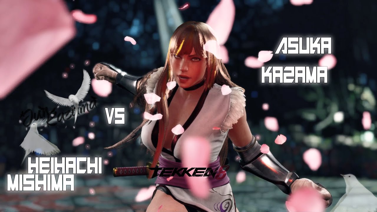 Tekken 8 - Asuka Kazama (Fated Angel/Blossom) vs Heihachi Mishima (Mechi's Knight) | Player Matches