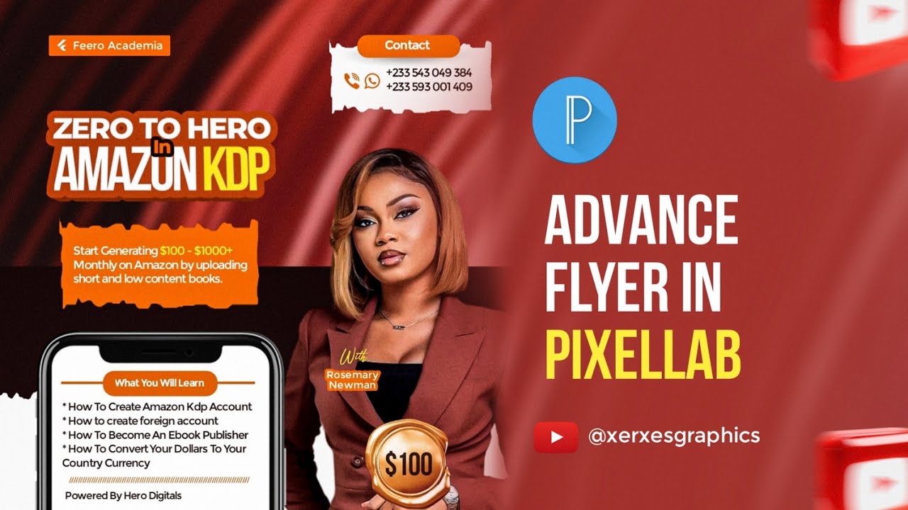 Crafting a Stunning Flyer in Pixellab! #pixellabtutorial #pixellab