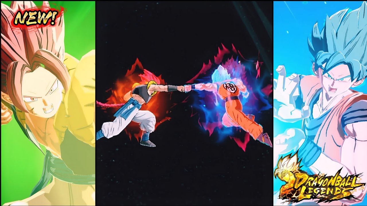 NEW SSG SHALLET VS SSBKK GOKU SPECIAL CUTSCENES & TRANSFORMATION 🔥!! [Dragon Ball Legends]