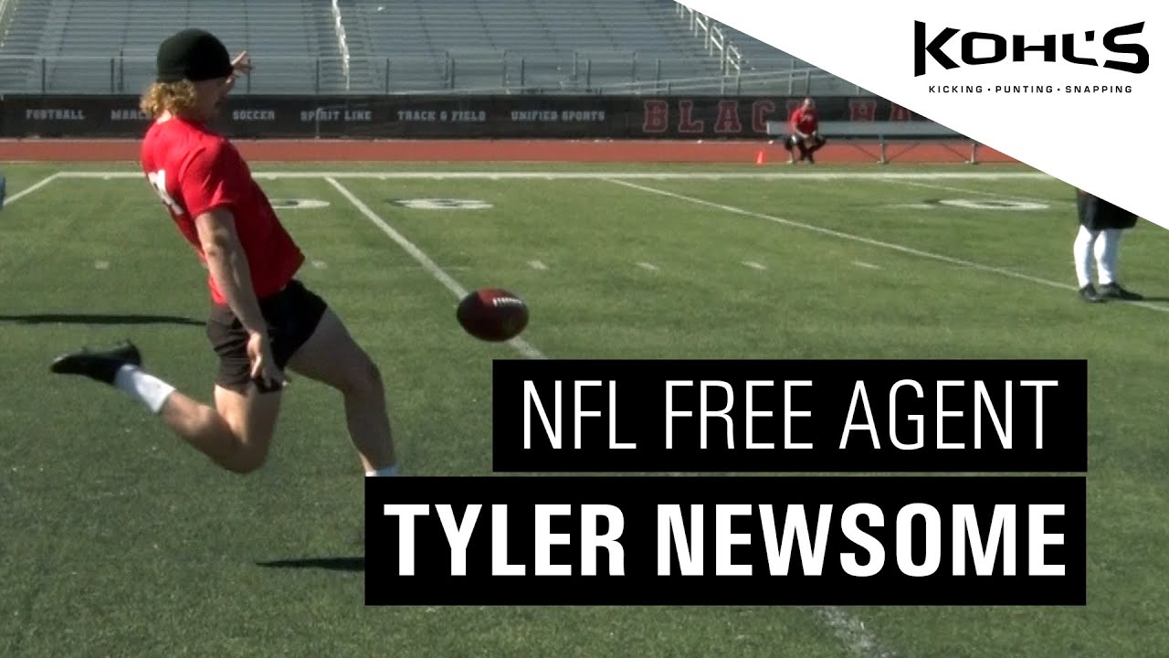 Tyler Newsome // NFL Free Agent Punter // Kohl's Kicking Camps