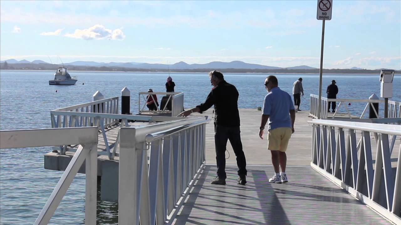 Shoal Bay jetty - Stinker's Tales from Port Stephens