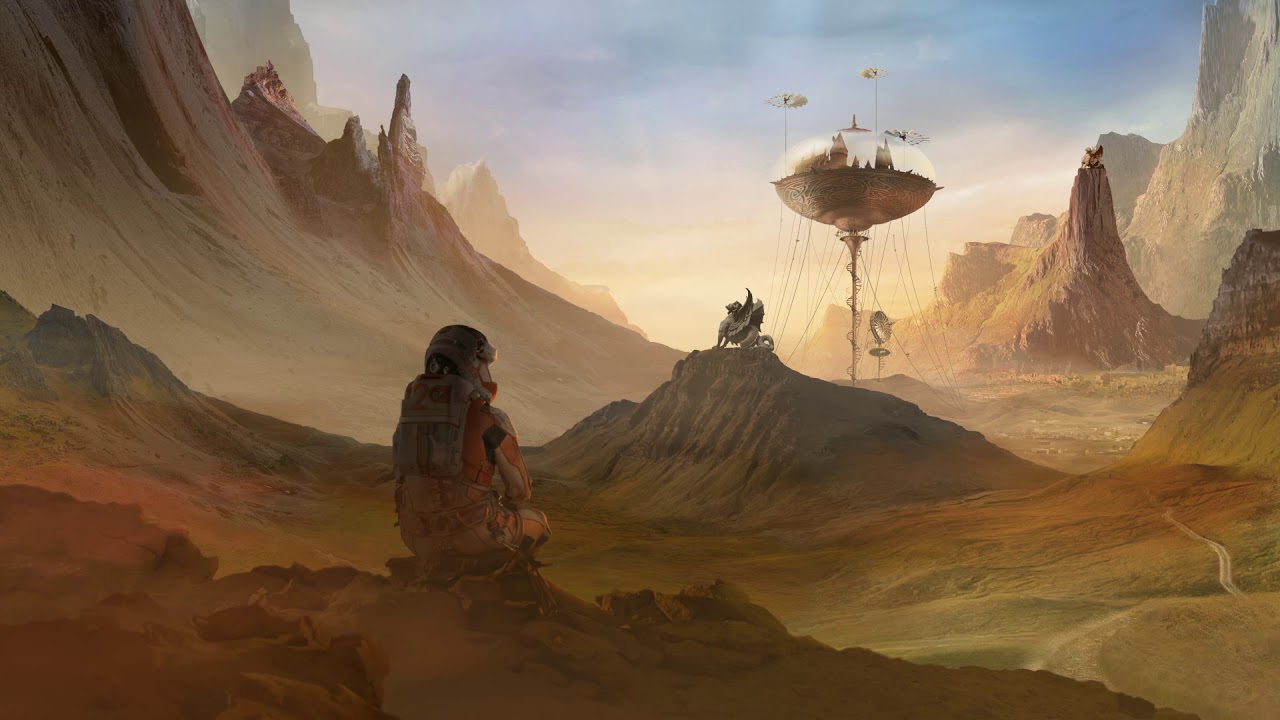 Mathilde Eysseric - Matte Painting - Monde imaginaire