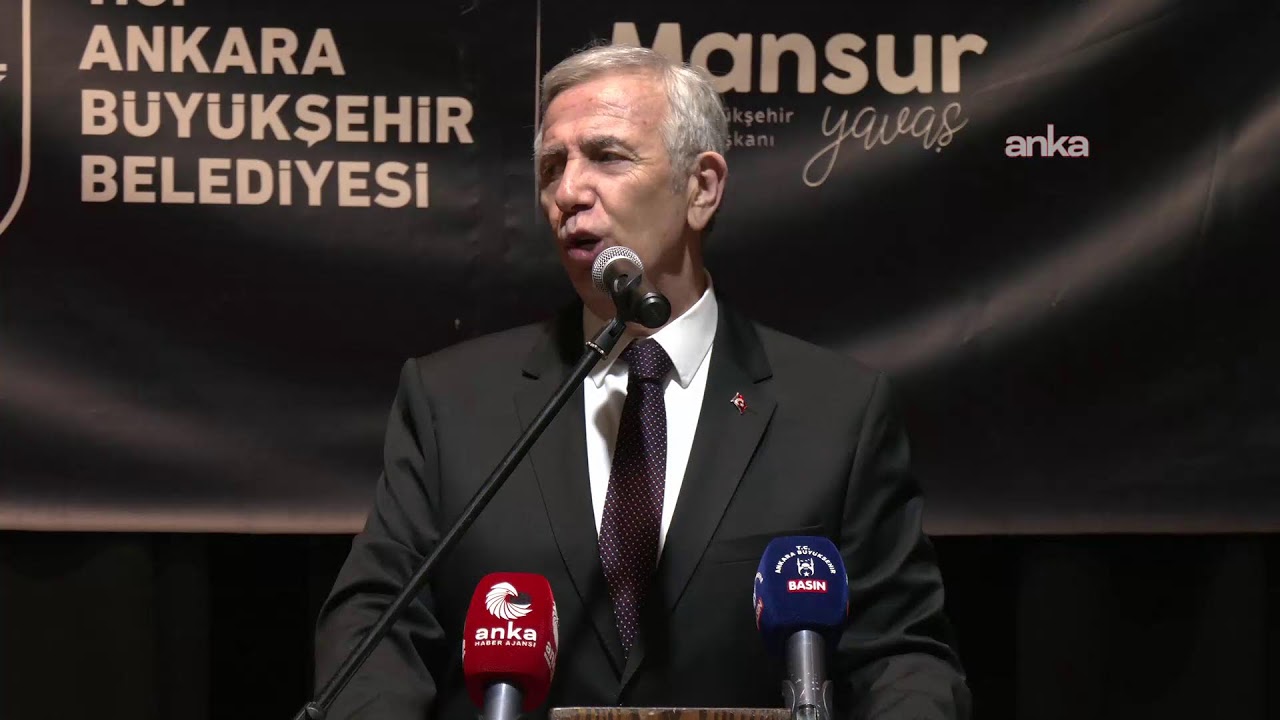 ABB Başkanı Mansur Yavaş, şehit ve gazi aileleriyle iftarda konuşuyor /Ankara #Canlı