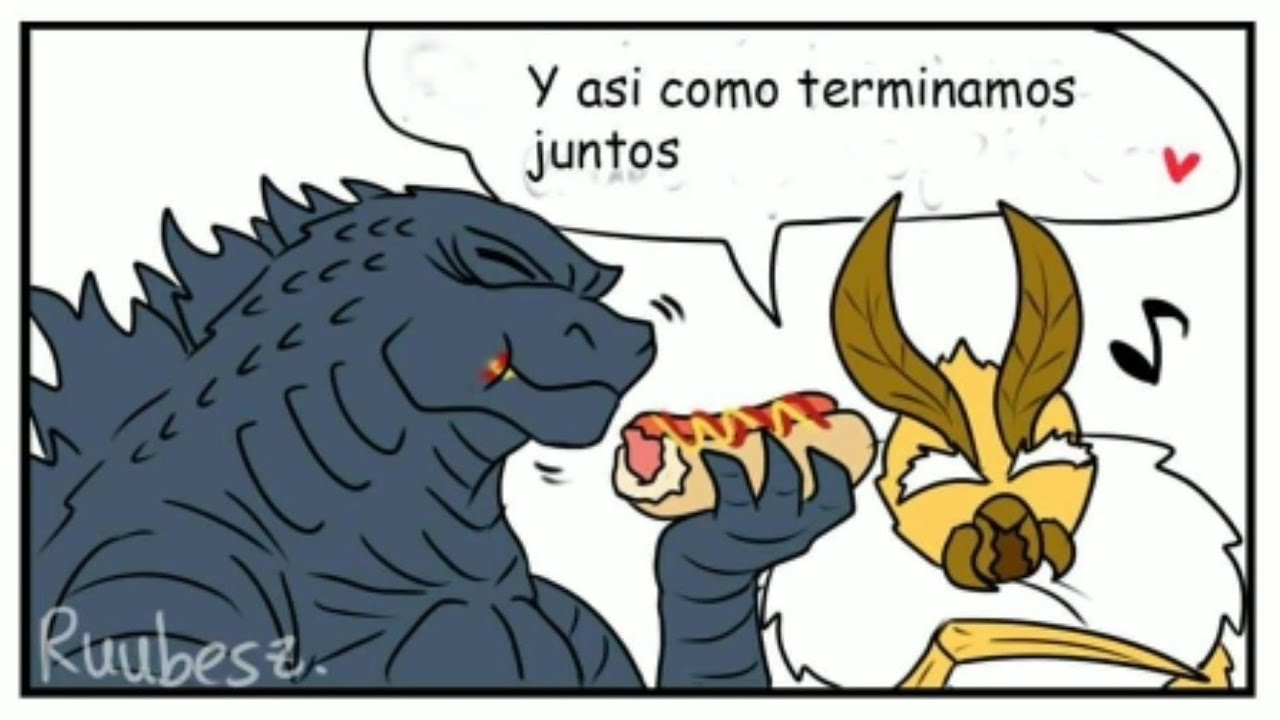 ¡¡ASI FUE COMO MOTHRA Y GODZILLA TERMINARON CIENDO NOVIOS!! // GODZILLA COMIC LOQUENDO //