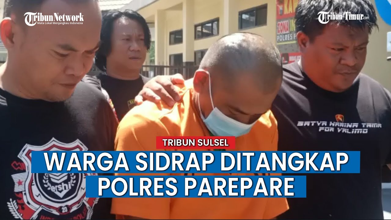 Terlibat Pembunuhan, Warga Sidrap Ditangkap Reskrim Polres Parepare