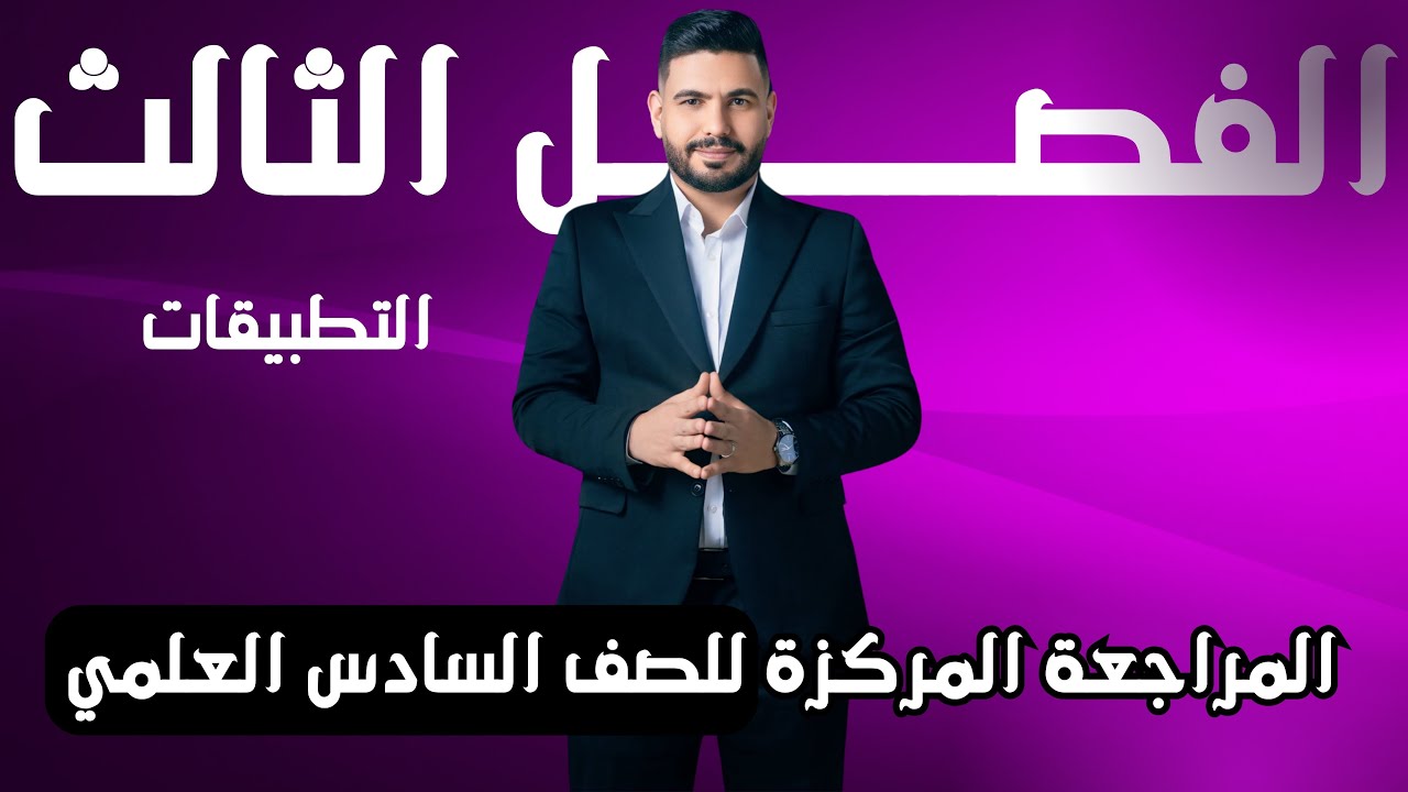 مراجعة الفصل الثالث | السادس العلمي | الرياضيات| التطبيقات على النهايات العظمى والصغرى