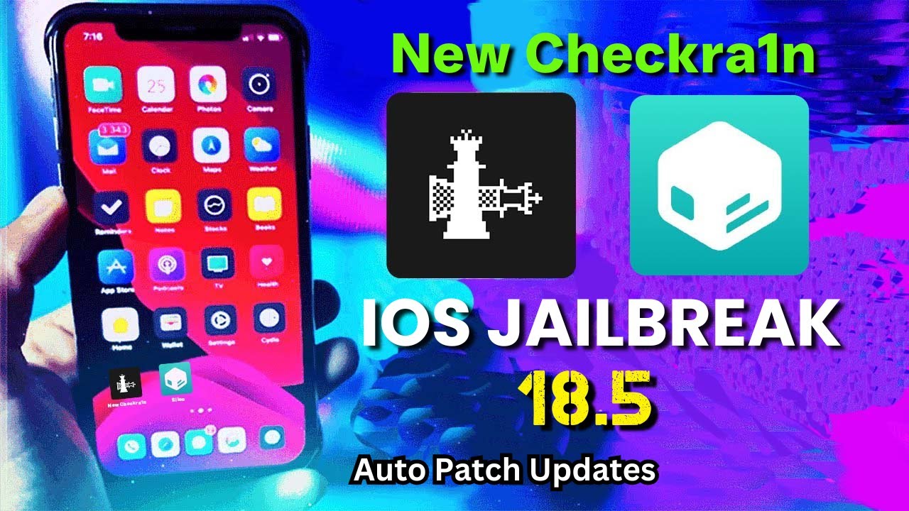 Jailbreak iOS 18.5 Untethered [No Computer] - Checkra1n Jailbreak 18.5 Untethered