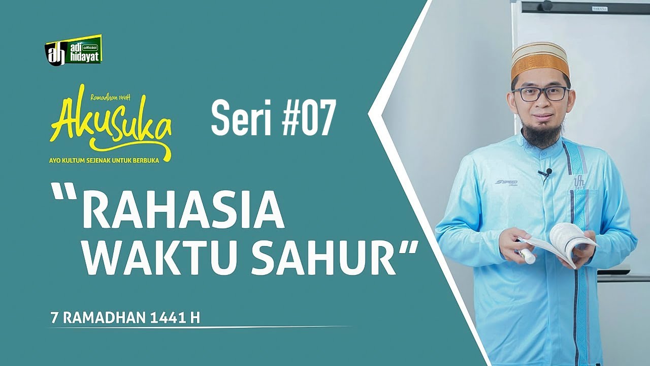 AKU SUKA 07 Ramadhan 1441 H, 