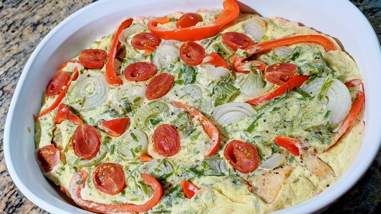 Frittata de pollo  con thermomix  TM5,  TM6  y TM7 