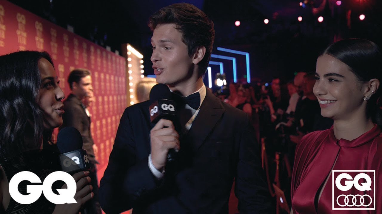 Ansel Elgort Interviews His Girlfriend In Cute GQ Red Carpet Clip