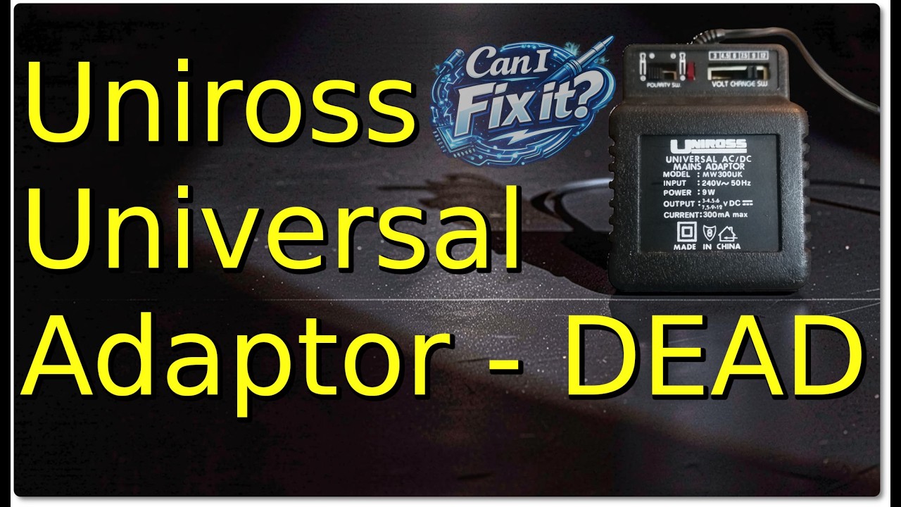 Uniross Universal Multi Power Adaptor.   No power, dead.  Can I Fix it?