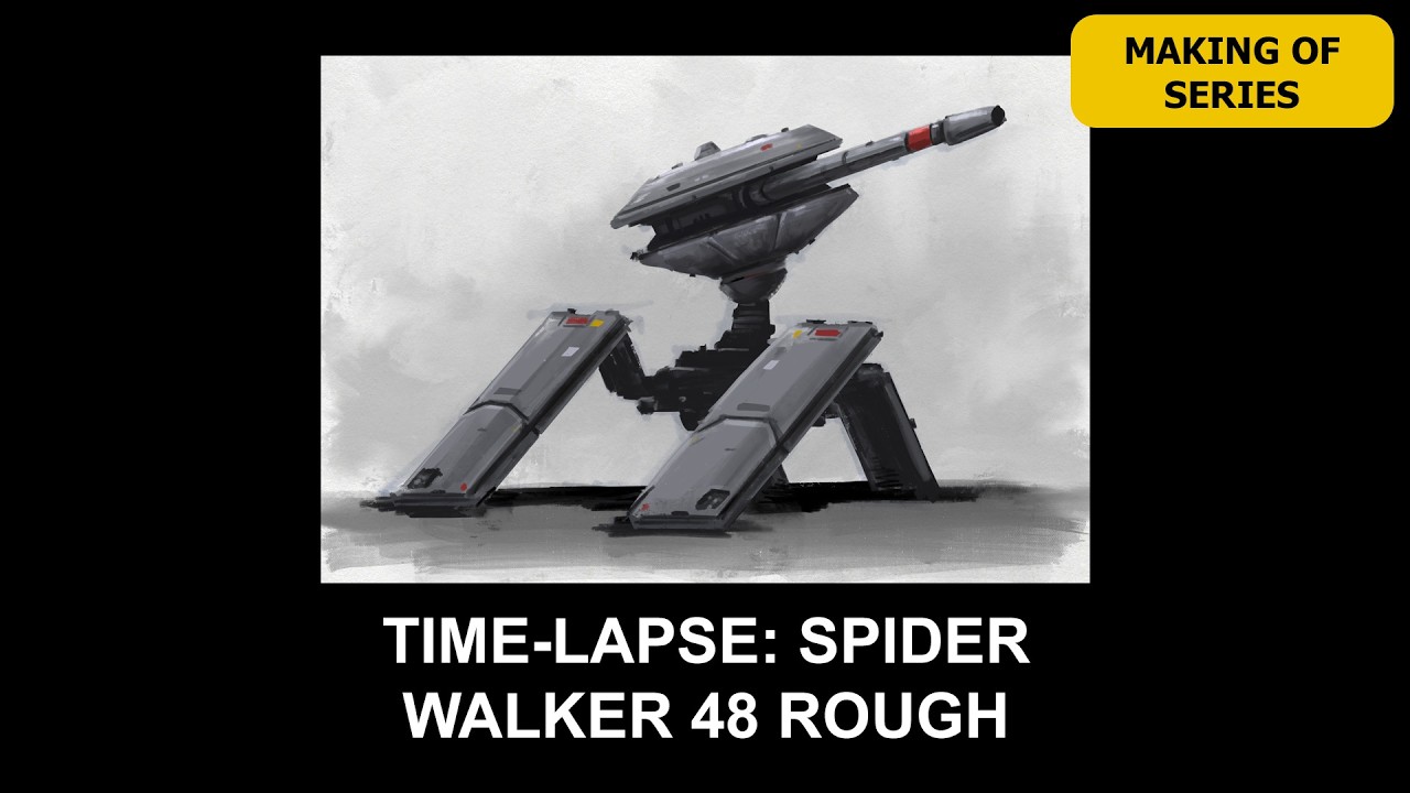 Time-Lapse: Spider Walker 48 Rough