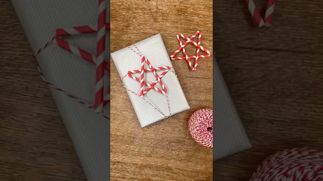 Non poteva certo mancare un'idea per il pacchetto di Natale!