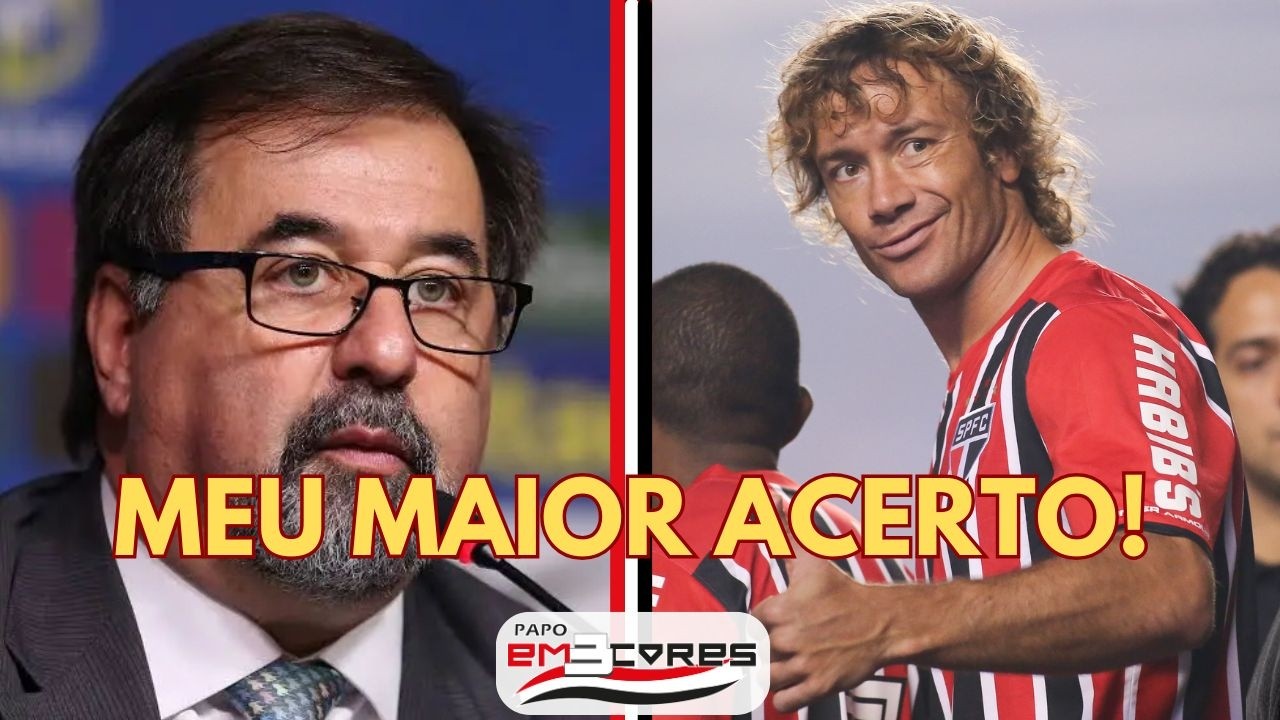 MARCO AURÉLIO CUNHA revela bastidores de LUGANO, RICARDO OLIVEIRA e Libertadores pelo São Paulo.