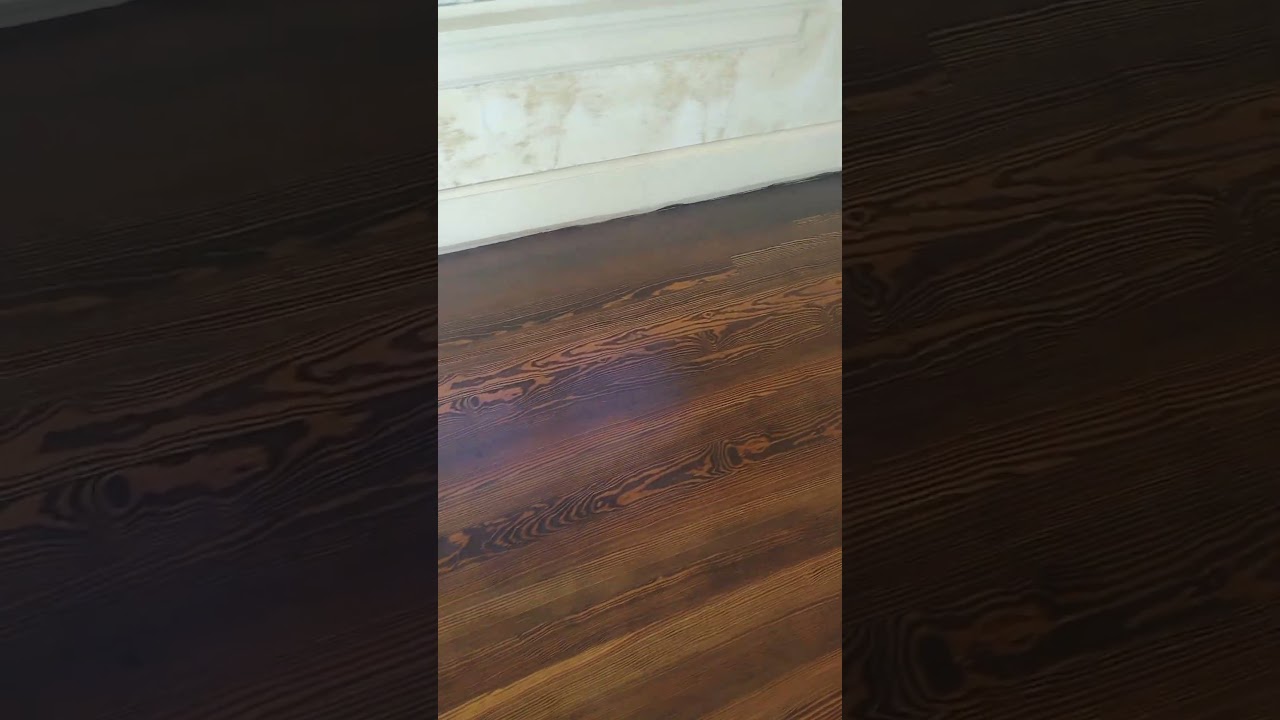Douglas fir from 1911 refinished.