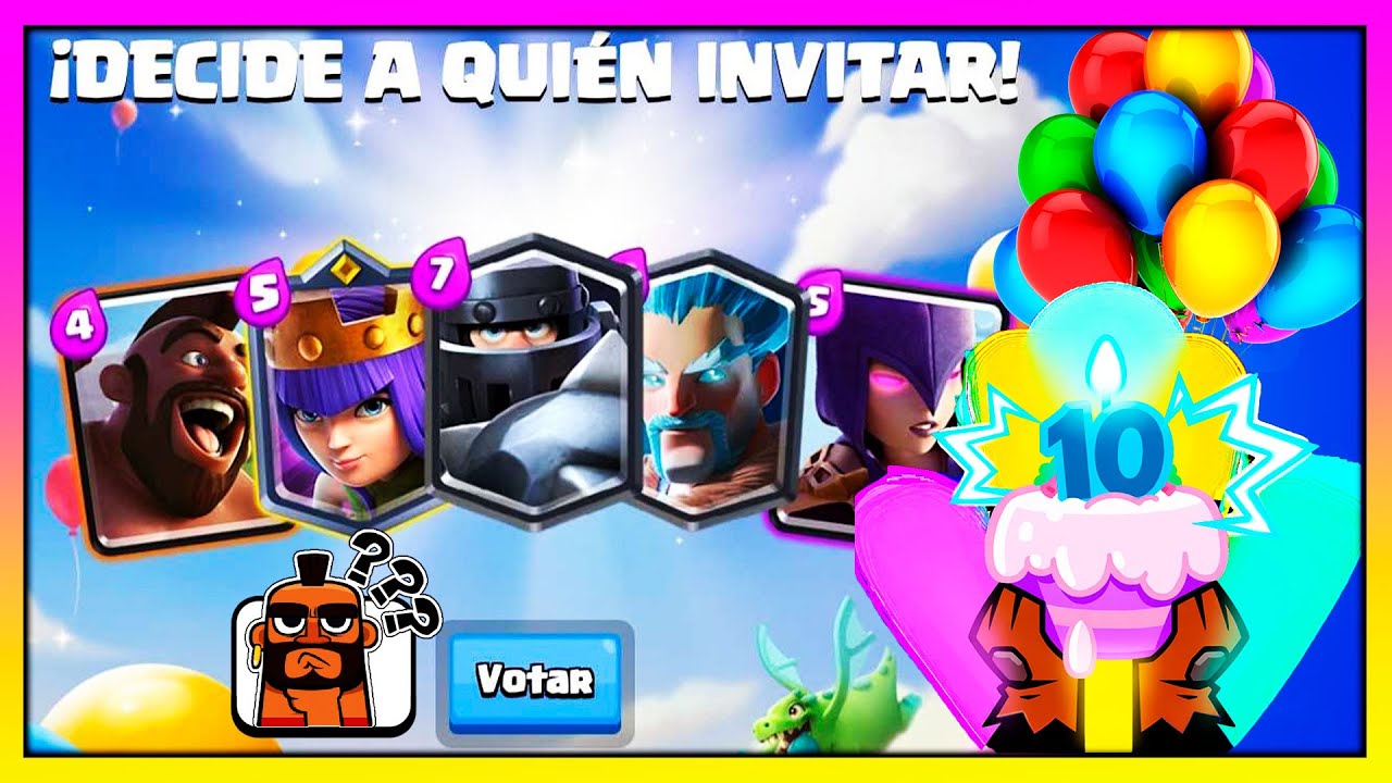 Evento Secreto 10º Aniversario de Clash Royale 🎂 Noticias Clash Royale Season 80