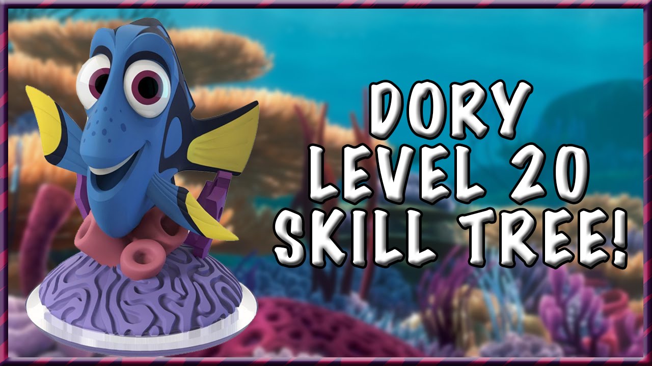 DORY LEVEL 20 SKILL TREE! - Disney Infinity 3.0 Gameplay