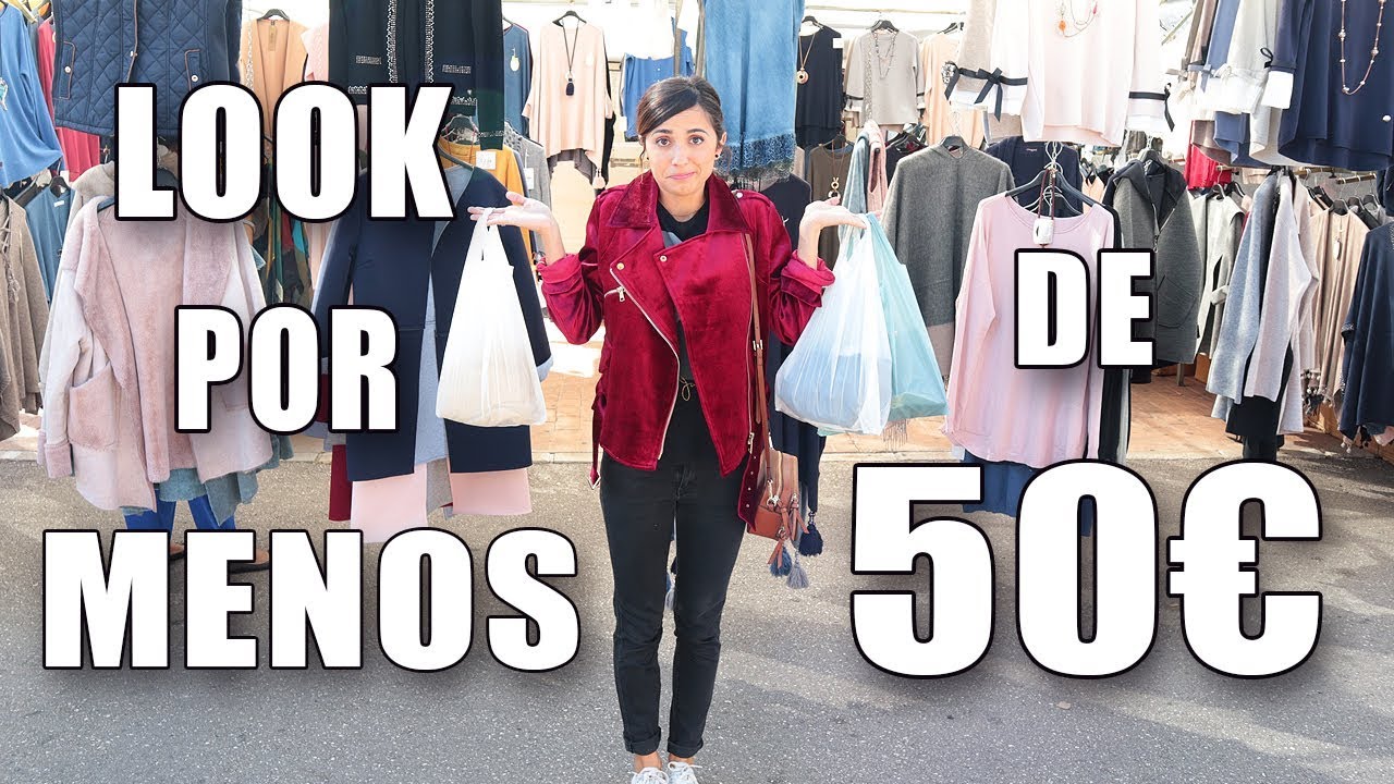 ROPA BARATA: Poniéndome a PRUEBA en un MERCADILLO | JustCoco