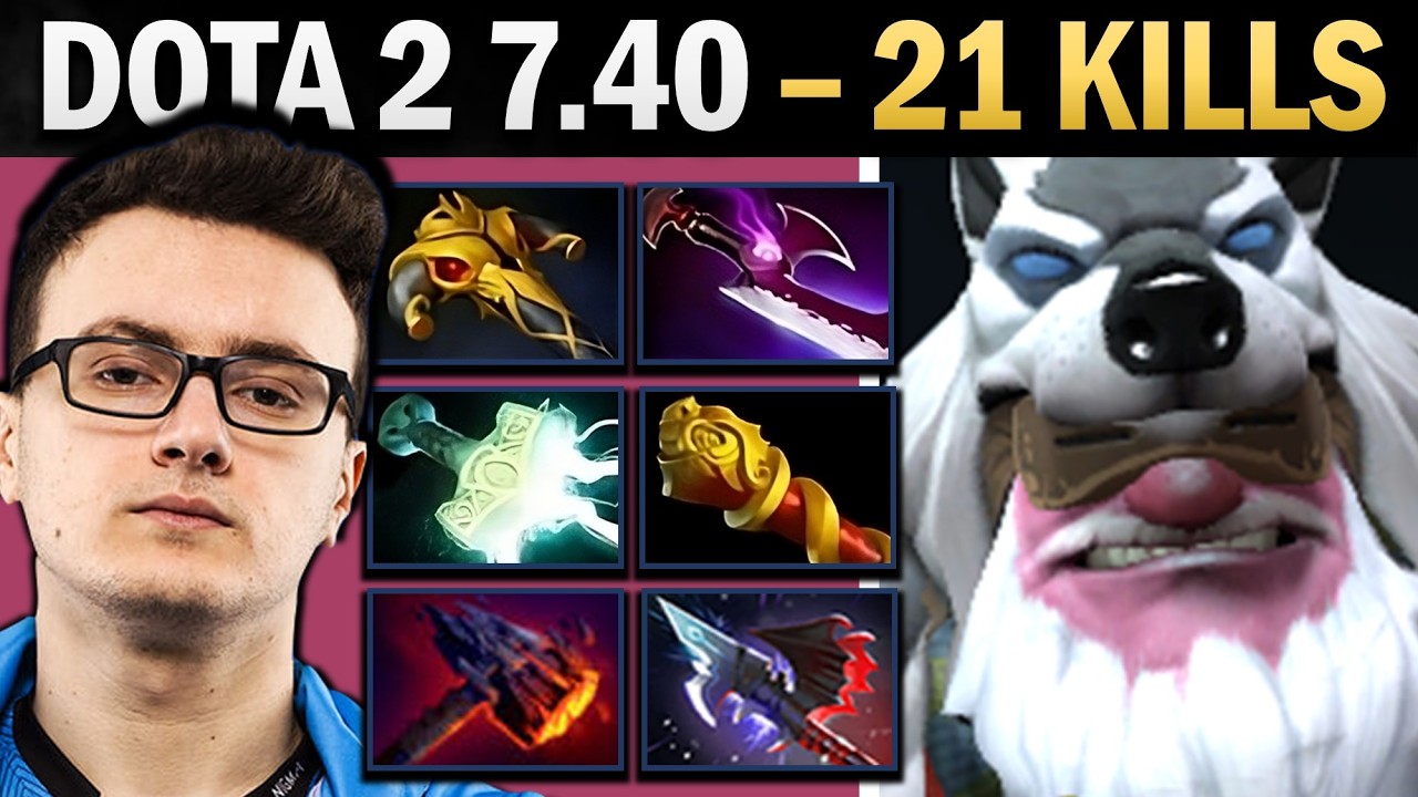 Sniper Pro Mid with MKB and 21 Kills - Dota Gameplay