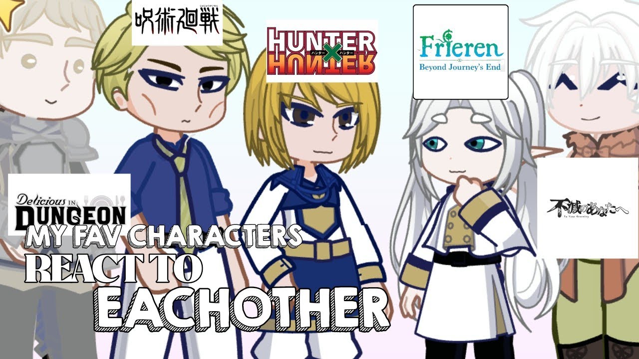 FANDOMS React to Eachother//KURAPIKA//PART 01//PUT SPEED ON 2X//