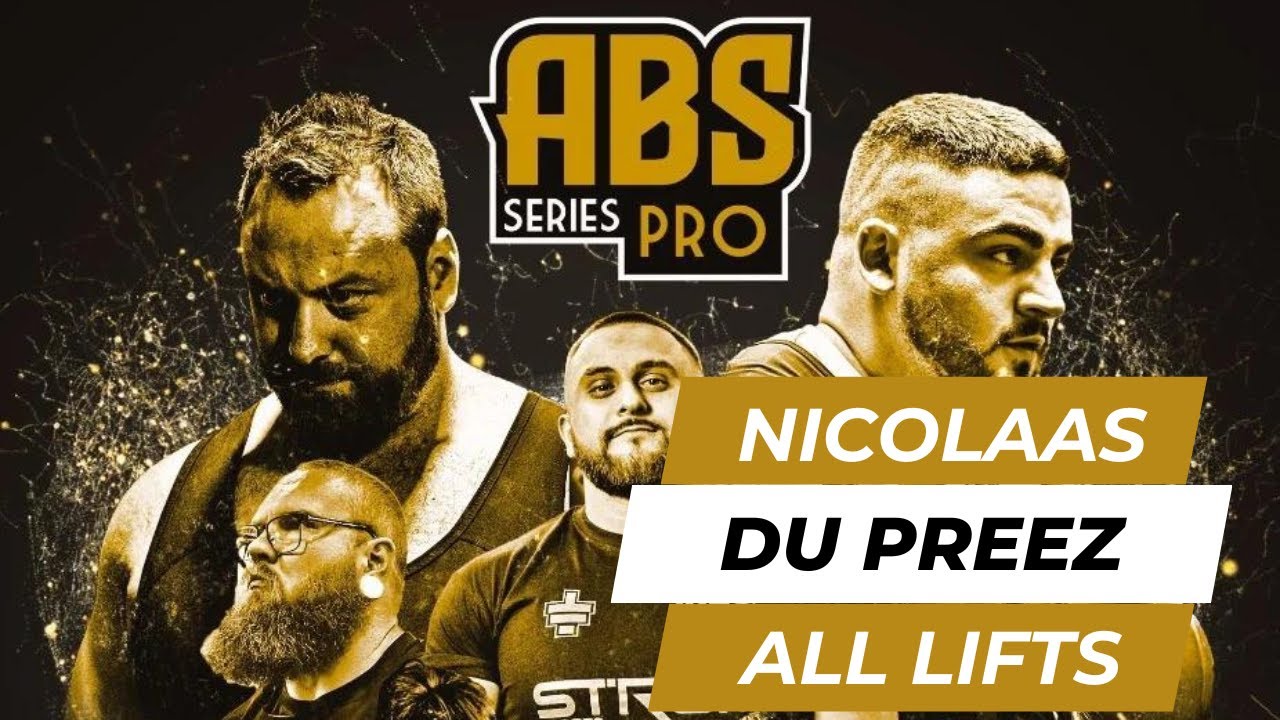Nicolaas du Preez ABS PRO 2023 Full Meet | South African Elite Powerlifter