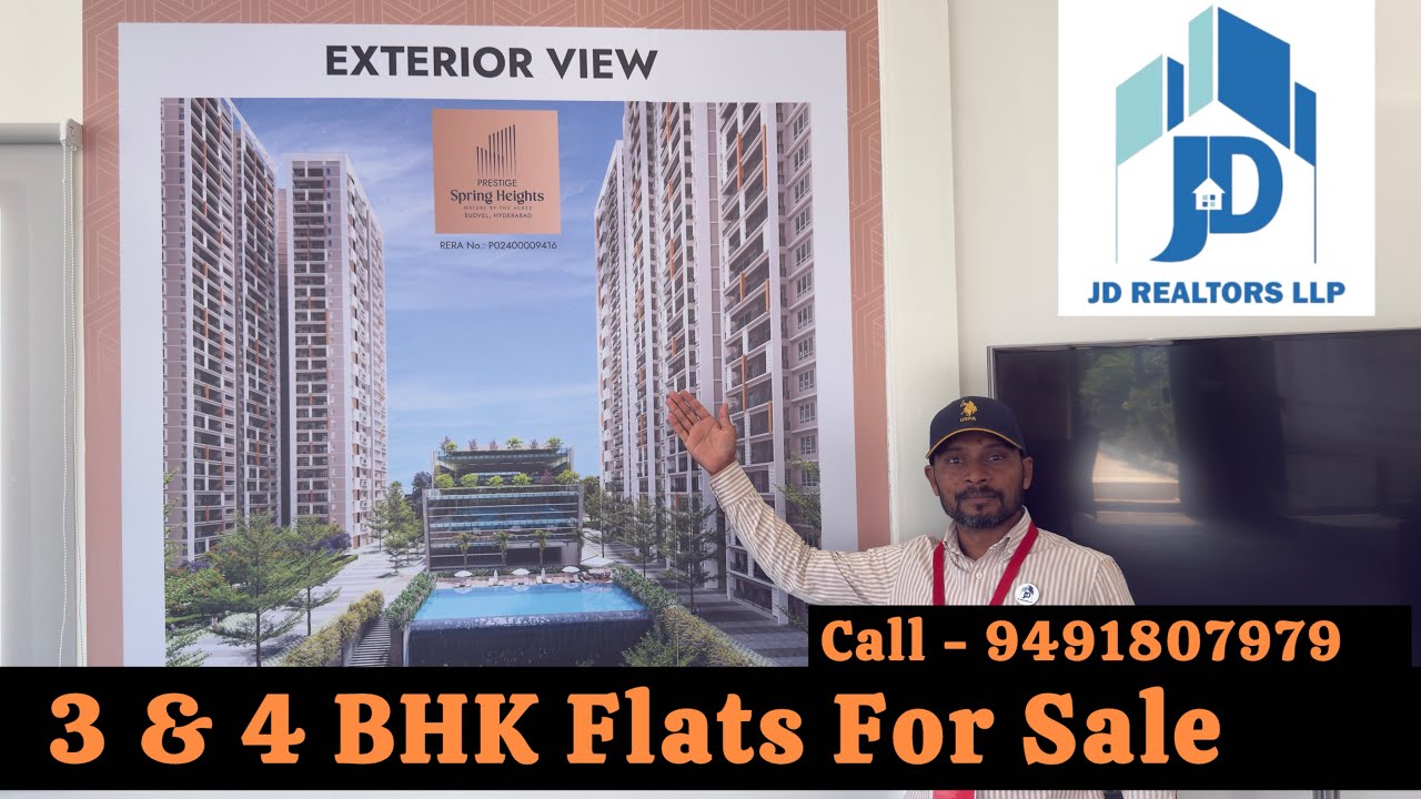 Prestige Spring Heights | 3 & 4 BHK  Flats For Sale 