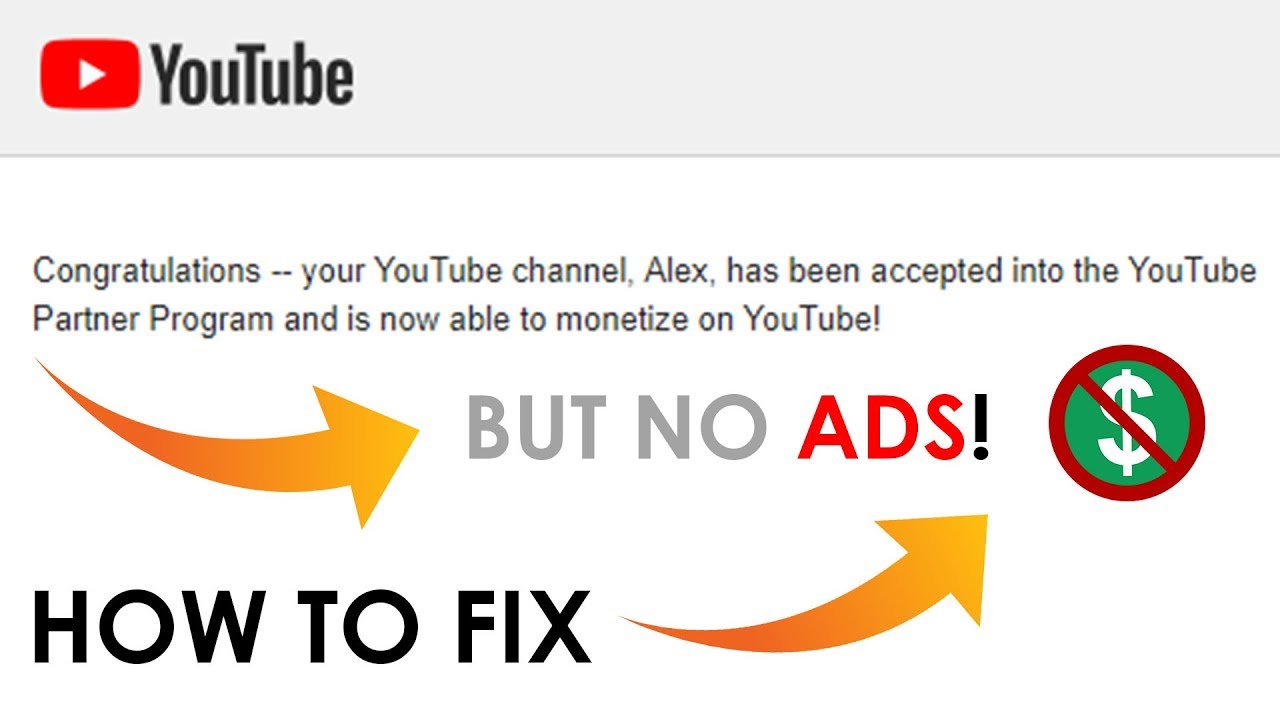 How to Fix Monetized Videos Not Showing Ads