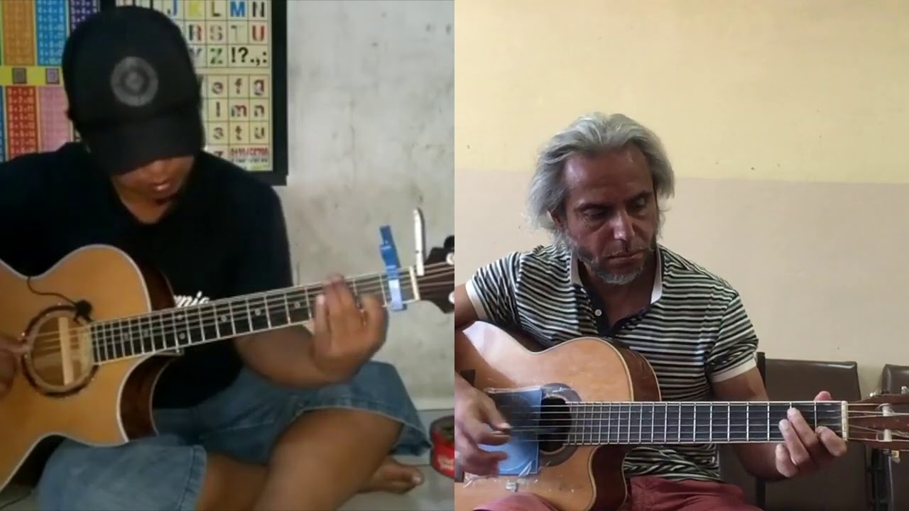 We Are the Champions (Queen )Garri Pat & Alip Ba Ta COVER fingerstyle guitar collaboration