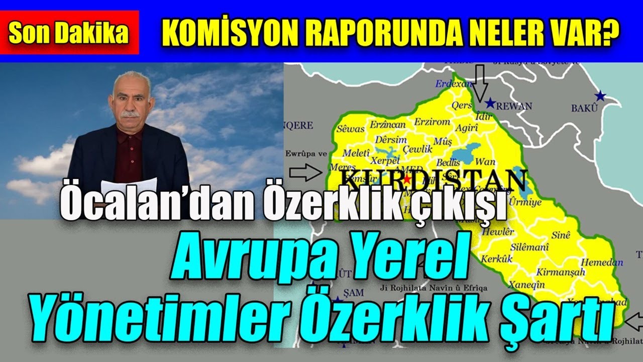 Ōcalan’dan Avrupa Yerel Yönetimler Özerklik Şartı, komisyon raporu açıklandı işte metnin tamamı