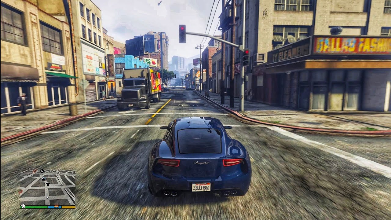 Grand Theft Auto V PS5 Free-roam Gameplay #1573
