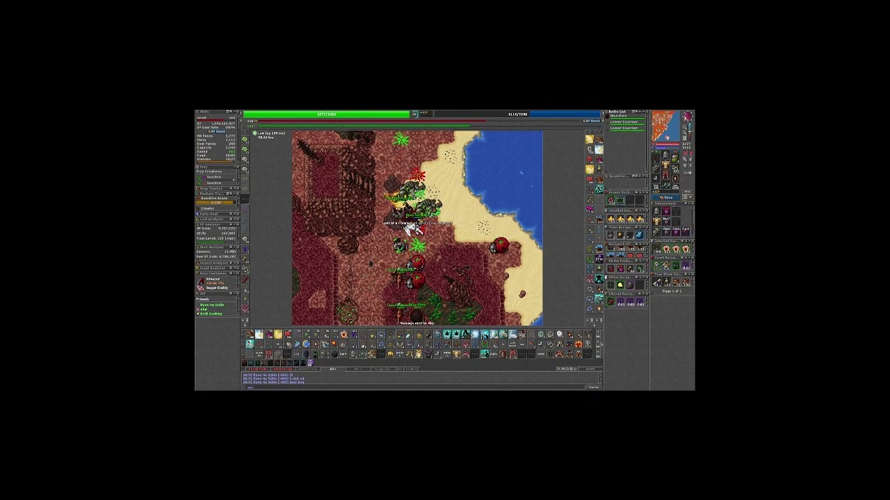 Hive Bestiary Tibia Crawler, Waspoid, Lady Bug, Insectoid Worker, Spitter, Kollos, Spidris