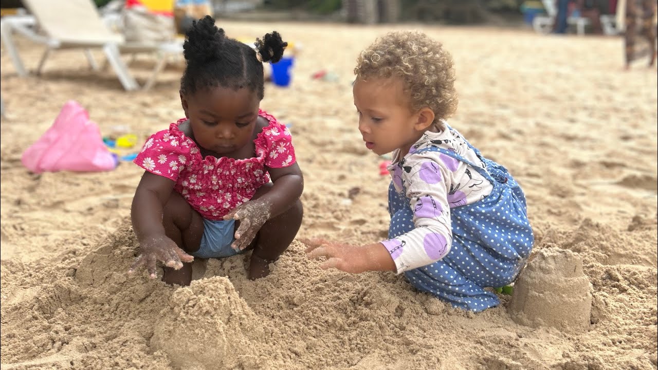 Let’s go to the Beach for Zeus’ 5th Birthday| Azari’s mate|  Jamaican Beach🇯🇲 Kach 101