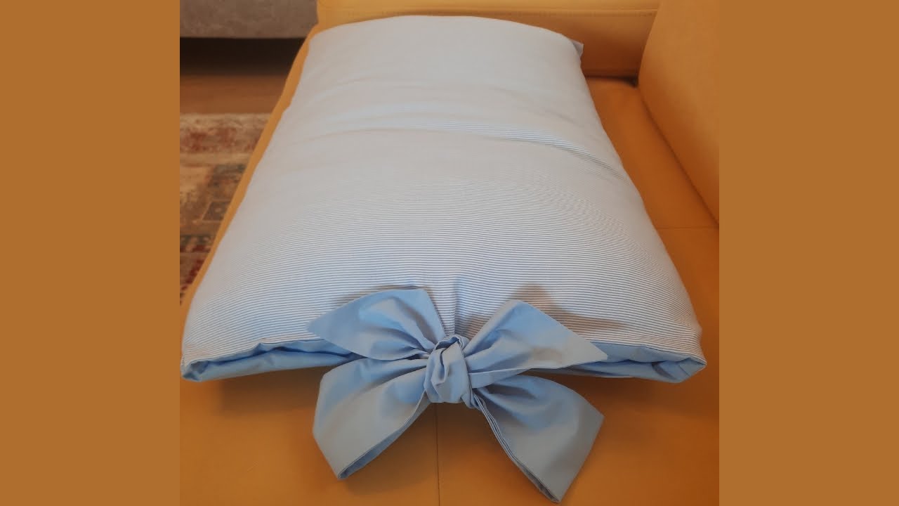Bağcıklı yastık kılıfı dikimi (bu modele bayılcaksınız) /Sewing lace pillowcase (you will love it)